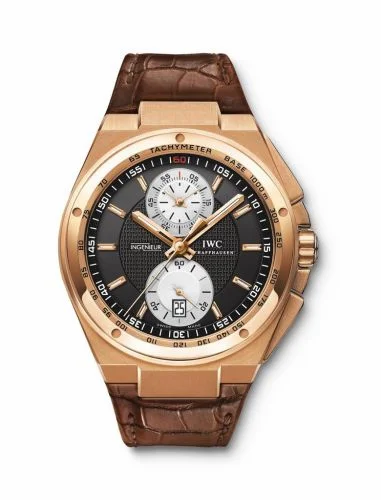 IWC Big Ingenieur Chronograph Rose Gold / Black / Strap IW3784-02 (3784-02, IW378402)